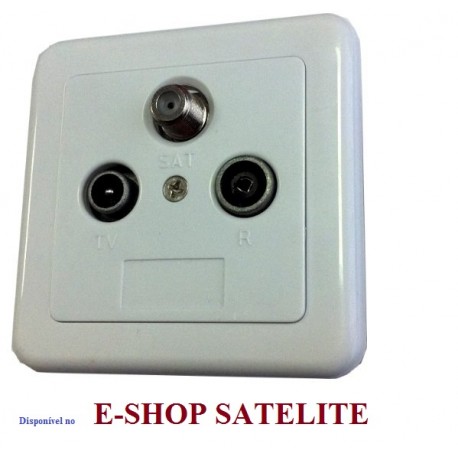 Tomada de Satélite Intercalar  TSR-P10-DC-SET - EMP CENTAURI